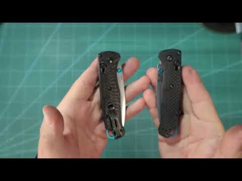 Видео: BENCHMADE BUGOUT BM535 3 оригинал и реплика .  Сравнение и заточка.