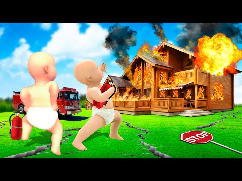 Видео: Балалар үйін өртеп жіберді!