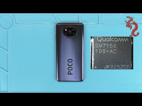 Видео: POCO X3 NFC //РАЗБОР смартфона обзор ИЗНУТРИ + Микроскоп