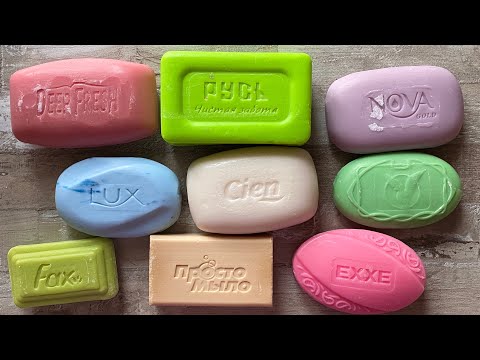 Видео: ASMR Soap cutting | Soap Carving|Резка мыла  | ASMR