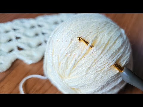 Видео: новый узор вязания крючком. он станет вашим любимым швом. швы вязания крючком