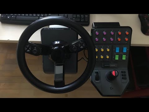 Видео: Обзор на руль Logitech G Heavy Equipment Bundle.