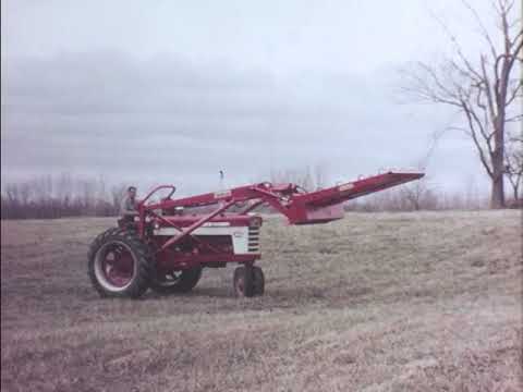 Видео: Обработка тюков без ручного труда (1950-е годы)