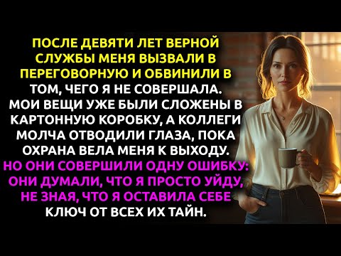 Видео: Меня ПОДСТАВИЛИ и ВЫШВЫРНУЛИ из компании. Они не знали, что я оставила себе КЛЮЧИ.
