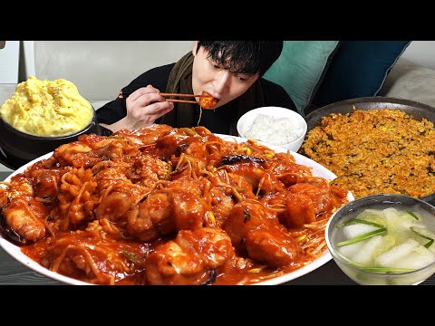 Видео: Пикантное рагу из морского черта!🔥 MUKBANG REALSOUND ASMR EATINGSHOW