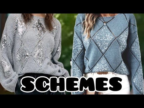 Видео: Схема 👍 узора от Брунелло Кучинелли. Pattern diagram by Brunello Cucinelli.