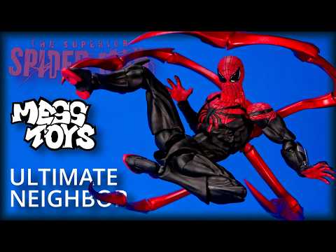 Видео: Превосходный Человек-Паук! Обзор фигурки "Ultimate Neighbor" от Mess Toys, а не Marvel!