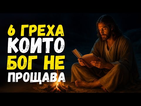 Видео: 6 ГРЯХА, КОИТО БОГ НЕ ПРОЩАВА: Най-страшното предупреждение на Библията | Библейска мъдрост