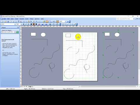 Видео: Чертежи в Visio