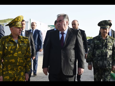 Видео: Посещение Пограничной комендатуры «Сари гор» Пограничного отряда «Шамсиддин Шохин»