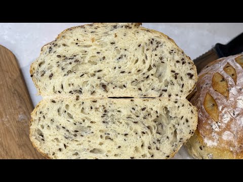 Видео: Хліб в рукаві! Рецепт хліба в рукаві. Хліб на заквасці детальний рецепт!