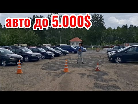 Видео: авторынок авто до 5000 $ Минск