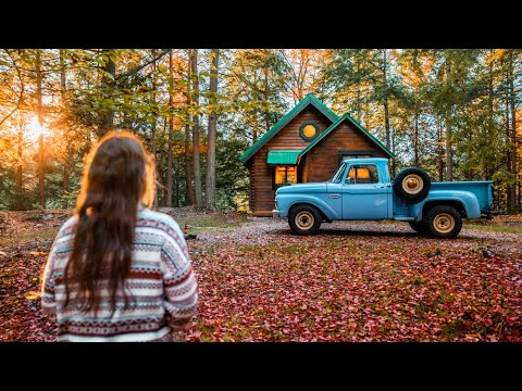Видео: Прожить несколько дней в уютном осеннем домике в Вермонте
