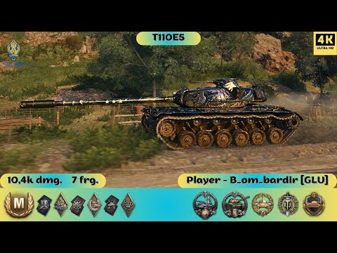 Видео: T110E5💥ДПМний Винищувач Рандому☝️Шалений Екшн На Кордоні👊#wotua #bestreplay #worldoftanks
