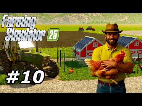 Видео: МЕГАФЕРМА ЧЕЛЛЕНДЖ от 0$ на ПЛОСКОЙ КАРТЕ ❌ БЕЗ АРЕНДЫ! 👨‍🌾 #10