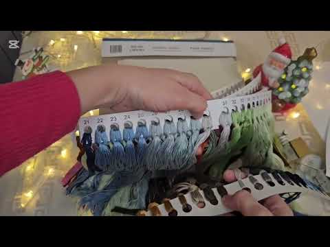 Видео: Последнее видео в 2024 году. Вышивка крестом.