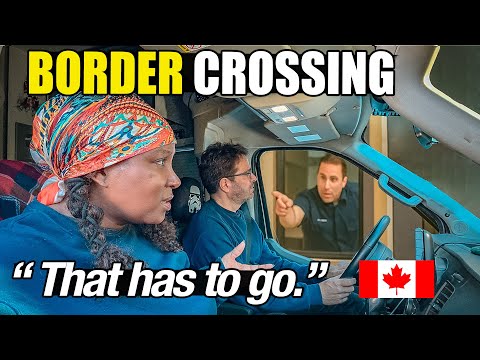 Видео: Пересечение границы Канады в нашем автодоме в 2025 году… Самая большая ошибка