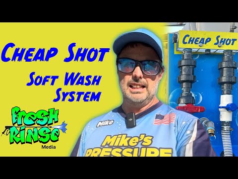 Видео: Представляем систему мягкой мойки Cheap Shot!