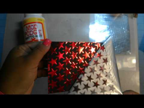 Видео: Фольгирование с использованием различных материалов и трафаретов