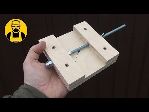 Видео: Самоделка почти для каждой мастерской. Угловая струбцина!