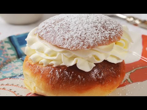 Видео: Демонстрация рецепта булочек с кремом — Joyofbaking.com