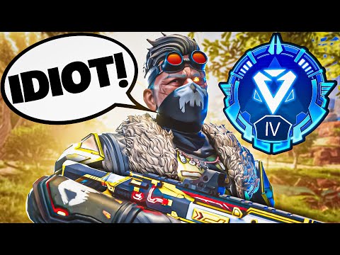 Видео: Отомстить токсичному плаксивому ребёнку в рейтинговом режиме! (Apex Legends)