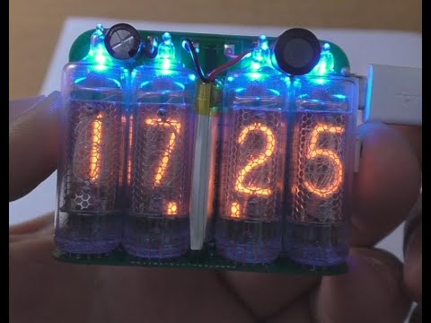 Видео: Наручные ламповые часы ИН-16 (How To Make Nixie Watch Tube Clock)