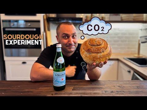 Видео: Эксперимент с газированным хлебом на закваске