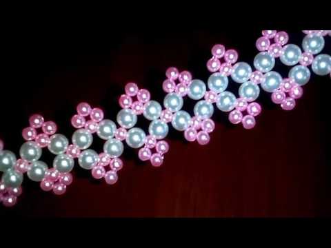 Видео: Красивый браслет из бусин. Мастер-класс. DIY