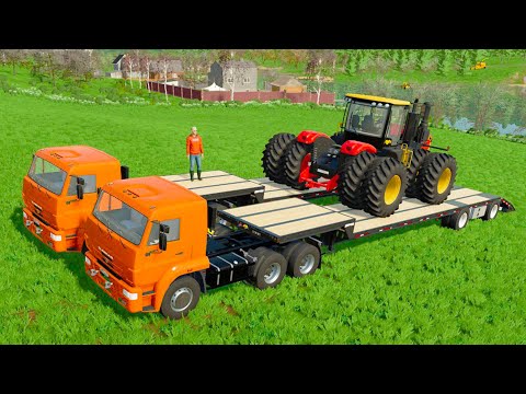 Видео: КУПИЛ САМЫЙ БОЛЬШОЙ ТРАКТОР В МИРЕ - НЕГАБАРИТ - Farming Simulator 22 по сети