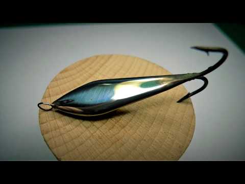 Видео: серебрение мормышек секушек гель серебра