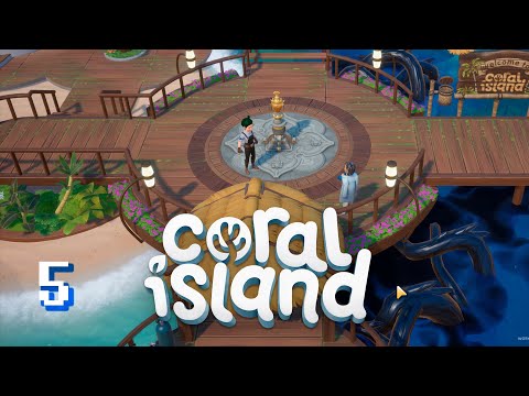 Видео: Coral island - первый поход в шахту кишащую монстрами (#5)