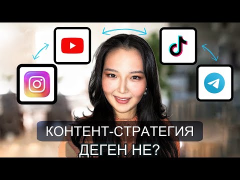 Видео: Контент Стратегия Қалай құрады? Контент-СТРАТЕГИЯ деген не? 2024\ Бибінұр Наурыз