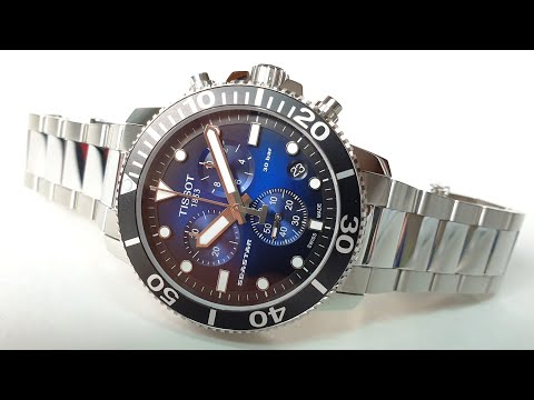 Видео: Достойно. Tissot Seastar 1000 Chronograph