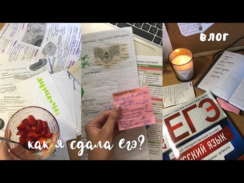 Видео: Как я сдала егэ?//vlog