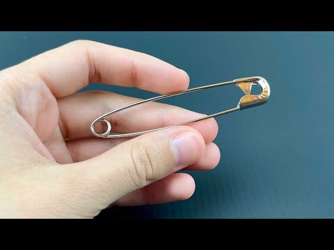 Видео: Моя 80-летняя бабушка научила меня этому секрету с помощью английской булавки! Сделай сам