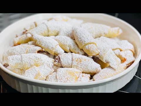 Видео: Печем пальчики или Рогалики .