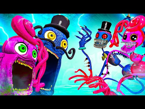 Видео: КОШМАРНЫЕ МАМА ПАПА ДЛИННЫЕ НОГИ ПРОТИВ МАМЫ ПАПЫ ПОЖИРАТЕЛЕЙ ГАРРИС МОД ПОППИ ПЛЕЙТАЙМ Garry`s Mod