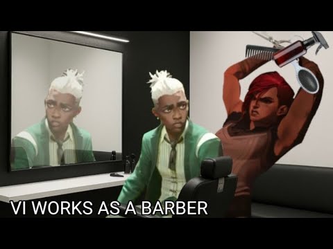 Видео: VI РАБОТАЕТ ПАРИКМАХЕРОМ - ARCANE VRCHAT