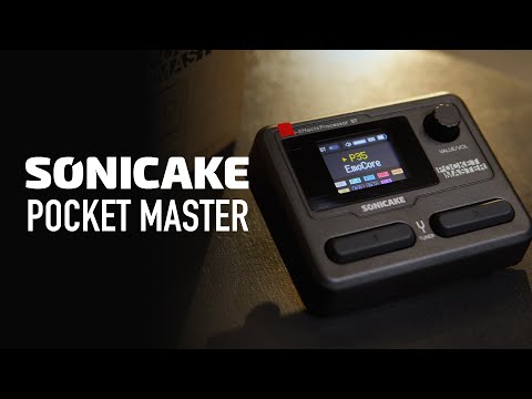 Видео: SONICAKE POCKET MASTER  - Обзор на гитарный процессор