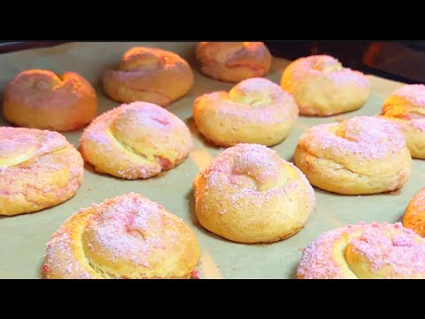 Видео: Быстрое печенье на Кефире к Чаю или Кофе с Начинкой!Просто и очень вкусно!