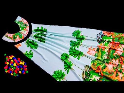 Видео: новый зонтик резка резки платья и сшивание 2020