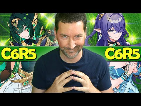 Видео: C6R5 Nefer Лучший DPS со времён Мавуйки? | Genshin Impact