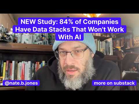 Видео: НОВОЕ исследование: 84% компаний имеют стеки данных, которые несовместимы с ИИ