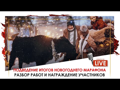 Видео: РАЗБОР РАБОТ и НАГРАЖДЕНИЕ участников новогоднего ФОТОМАРАФОНА