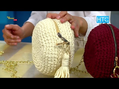 Видео: Кол өнөрчү: “Сумка токуу өнөрү үйдө отурган келиндер үчүн өтө ыңгайлуу” / Таң Шоола / НТС