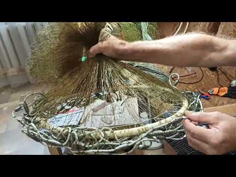Видео: Кастинговая сеть с кольцом. #кастинговаясеть 
