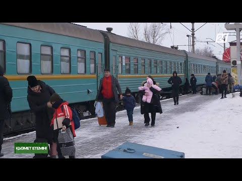 Видео: Теміржол жолаушыларының қауіпсіздігі | Қызмет етемін!