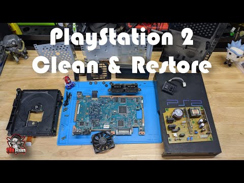 Видео: Разборка и восстановление очень грязной PlayStation 2 (PS2) 🎮 🧑‍🔧 // Ремонт ретро-консолей // TRU...