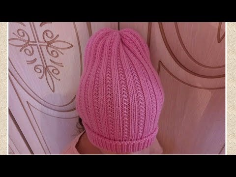 Видео: СУПЕР модная ШАПКА-РЕЗИНКА. Лучшая пряжа для вязания резинки